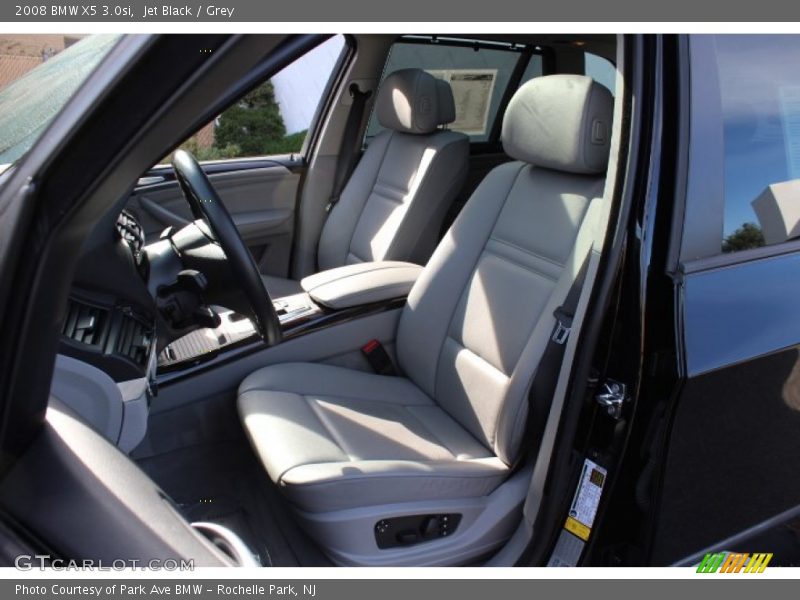 Jet Black / Grey 2008 BMW X5 3.0si