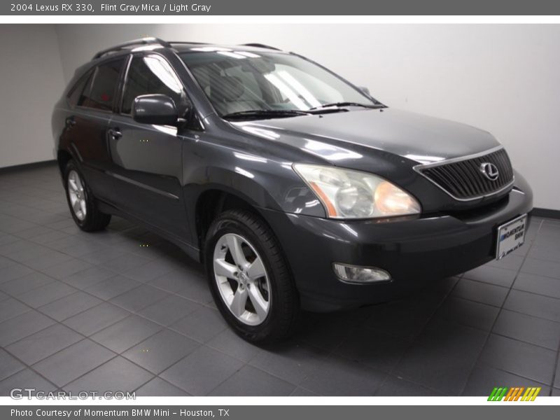 Flint Gray Mica / Light Gray 2004 Lexus RX 330