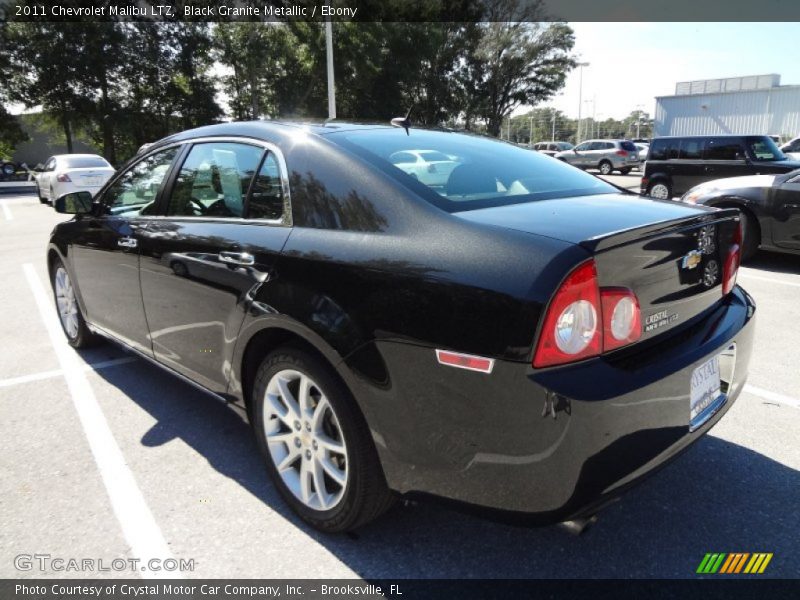 Black Granite Metallic / Ebony 2011 Chevrolet Malibu LTZ