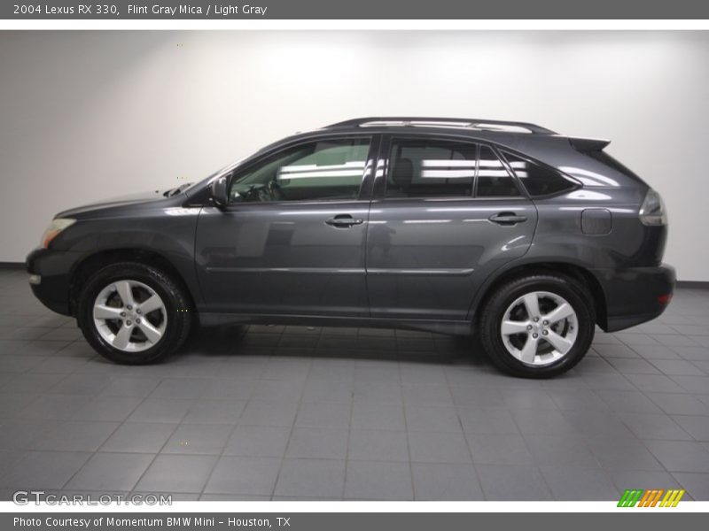 Flint Gray Mica / Light Gray 2004 Lexus RX 330