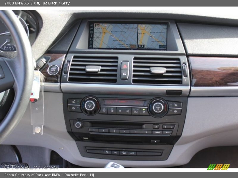 Jet Black / Grey 2008 BMW X5 3.0si