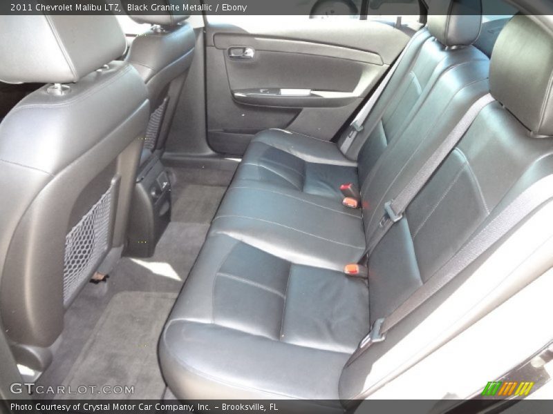 Black Granite Metallic / Ebony 2011 Chevrolet Malibu LTZ