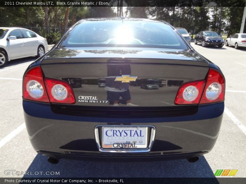 Black Granite Metallic / Ebony 2011 Chevrolet Malibu LTZ