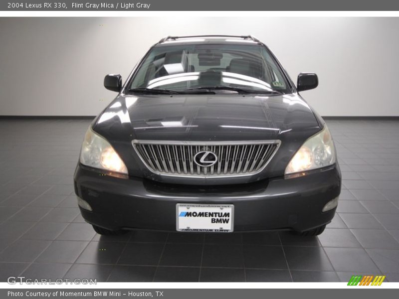 Flint Gray Mica / Light Gray 2004 Lexus RX 330