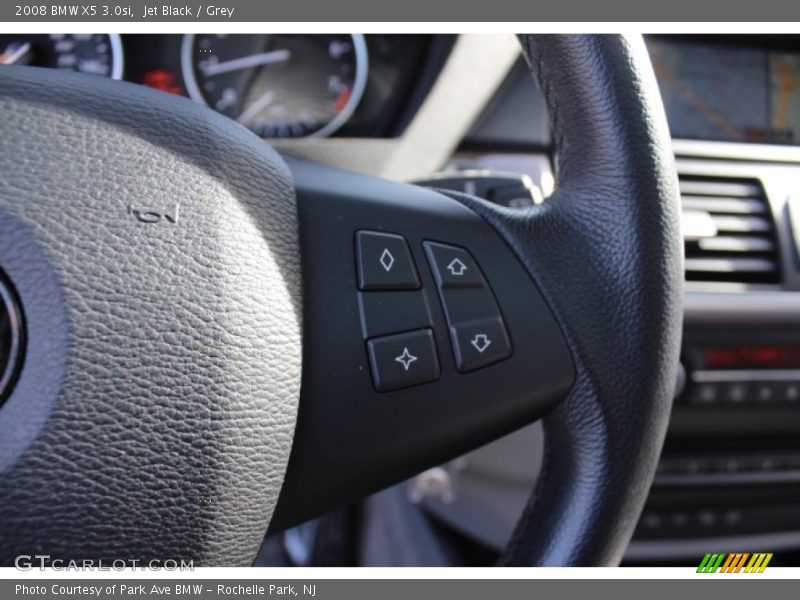 Jet Black / Grey 2008 BMW X5 3.0si