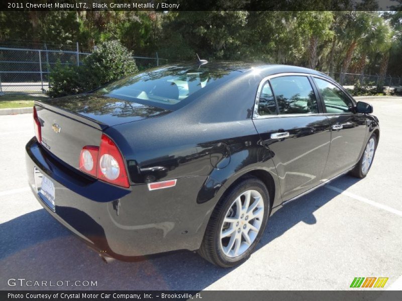 Black Granite Metallic / Ebony 2011 Chevrolet Malibu LTZ