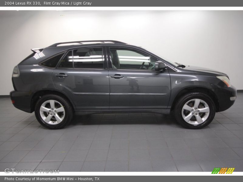 Flint Gray Mica / Light Gray 2004 Lexus RX 330