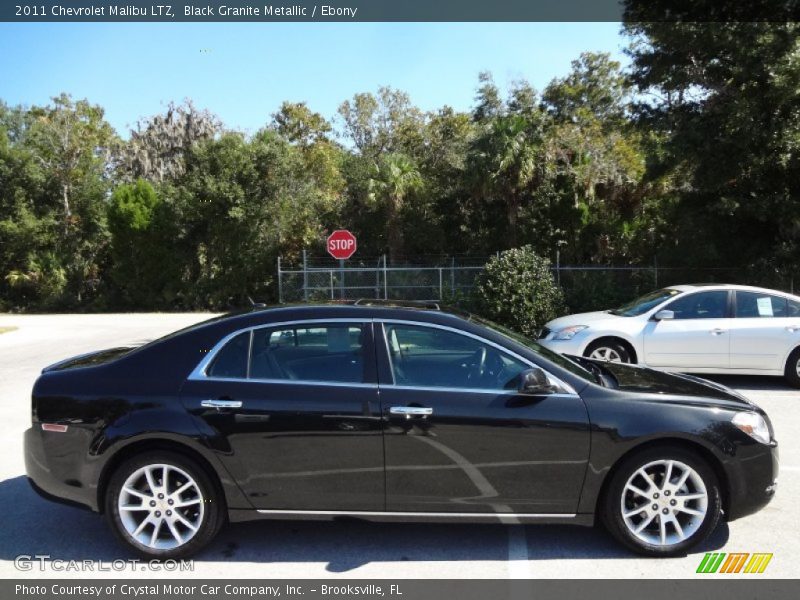 Black Granite Metallic / Ebony 2011 Chevrolet Malibu LTZ
