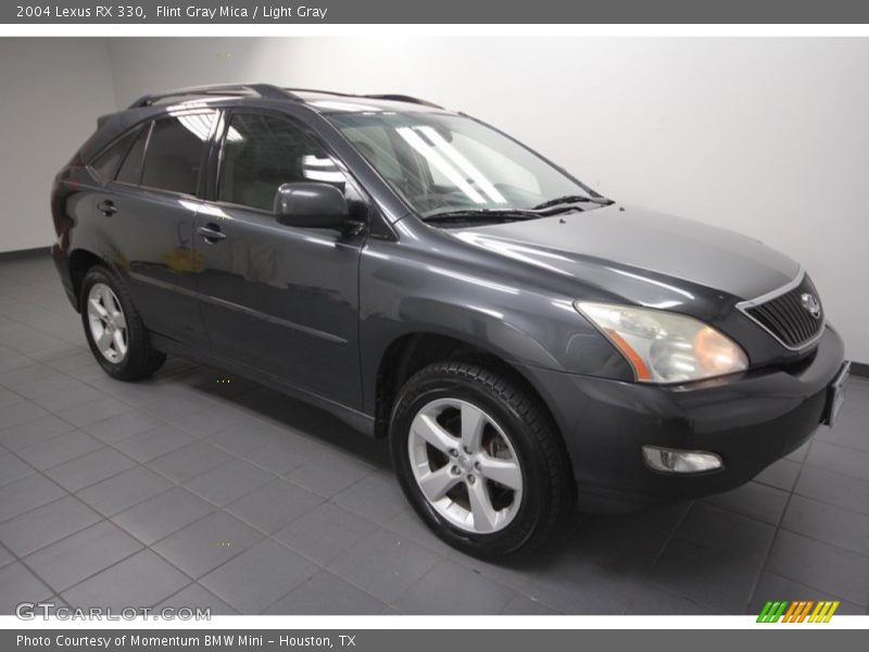 Flint Gray Mica / Light Gray 2004 Lexus RX 330