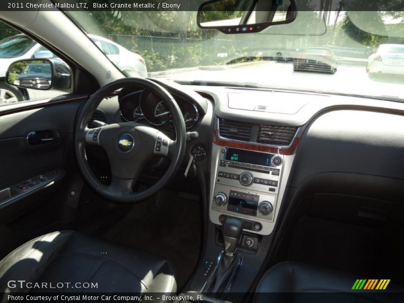 Black Granite Metallic / Ebony 2011 Chevrolet Malibu LTZ