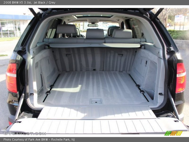 Jet Black / Grey 2008 BMW X5 3.0si
