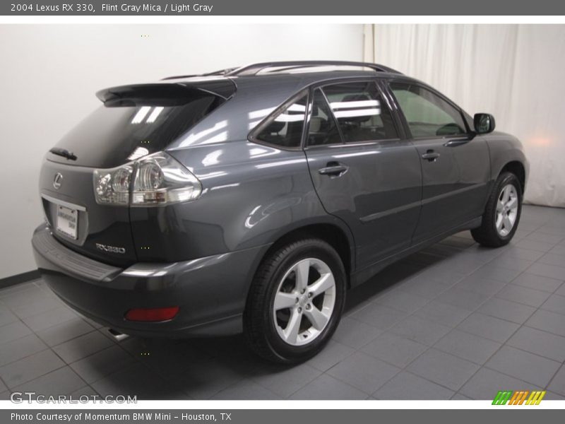 Flint Gray Mica / Light Gray 2004 Lexus RX 330