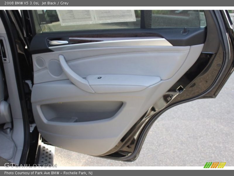 Jet Black / Grey 2008 BMW X5 3.0si