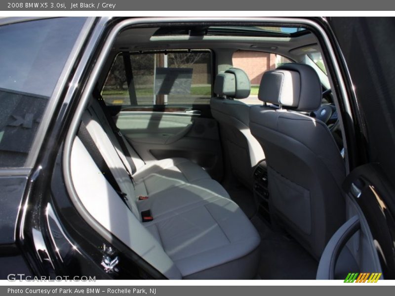 Jet Black / Grey 2008 BMW X5 3.0si