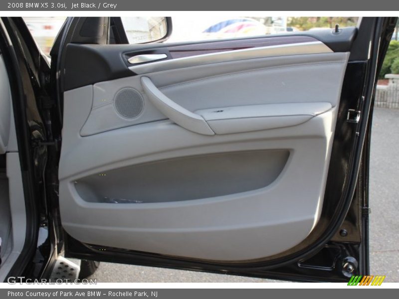 Jet Black / Grey 2008 BMW X5 3.0si