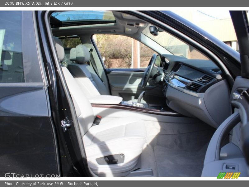 Jet Black / Grey 2008 BMW X5 3.0si
