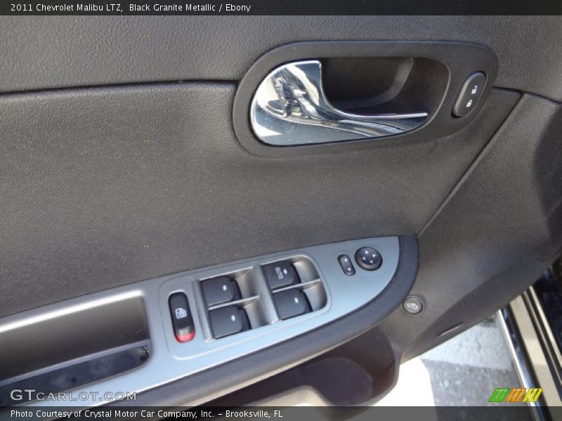 Black Granite Metallic / Ebony 2011 Chevrolet Malibu LTZ