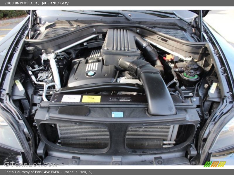 Jet Black / Grey 2008 BMW X5 3.0si