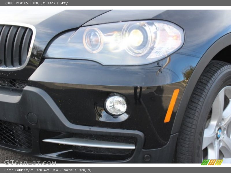 Jet Black / Grey 2008 BMW X5 3.0si