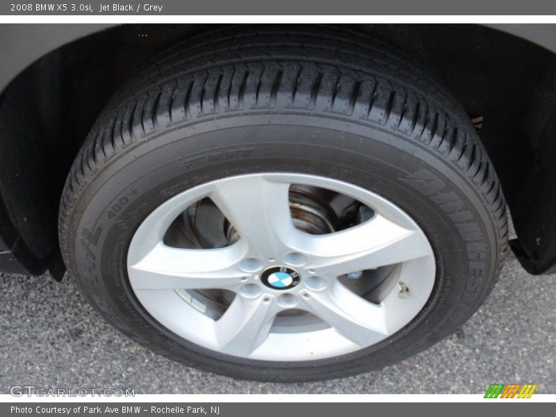 Jet Black / Grey 2008 BMW X5 3.0si