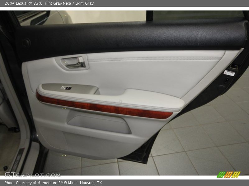 Flint Gray Mica / Light Gray 2004 Lexus RX 330