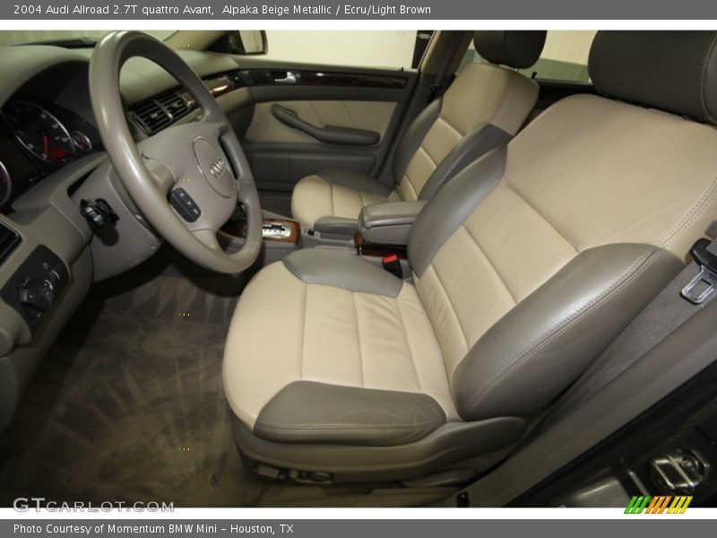 Alpaka Beige Metallic / Ecru/Light Brown 2004 Audi Allroad 2.7T quattro Avant