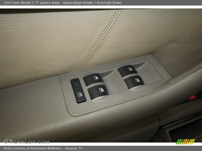 Alpaka Beige Metallic / Ecru/Light Brown 2004 Audi Allroad 2.7T quattro Avant