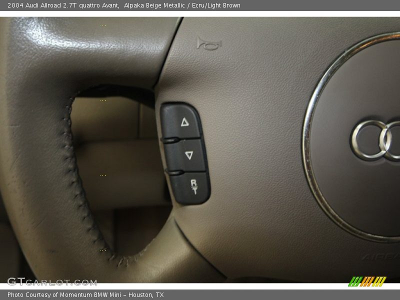 Alpaka Beige Metallic / Ecru/Light Brown 2004 Audi Allroad 2.7T quattro Avant