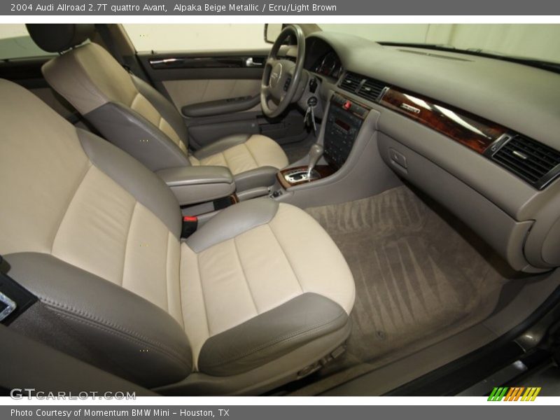 Alpaka Beige Metallic / Ecru/Light Brown 2004 Audi Allroad 2.7T quattro Avant