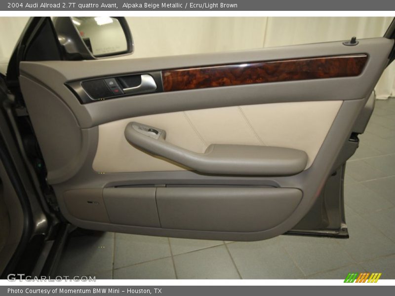Alpaka Beige Metallic / Ecru/Light Brown 2004 Audi Allroad 2.7T quattro Avant