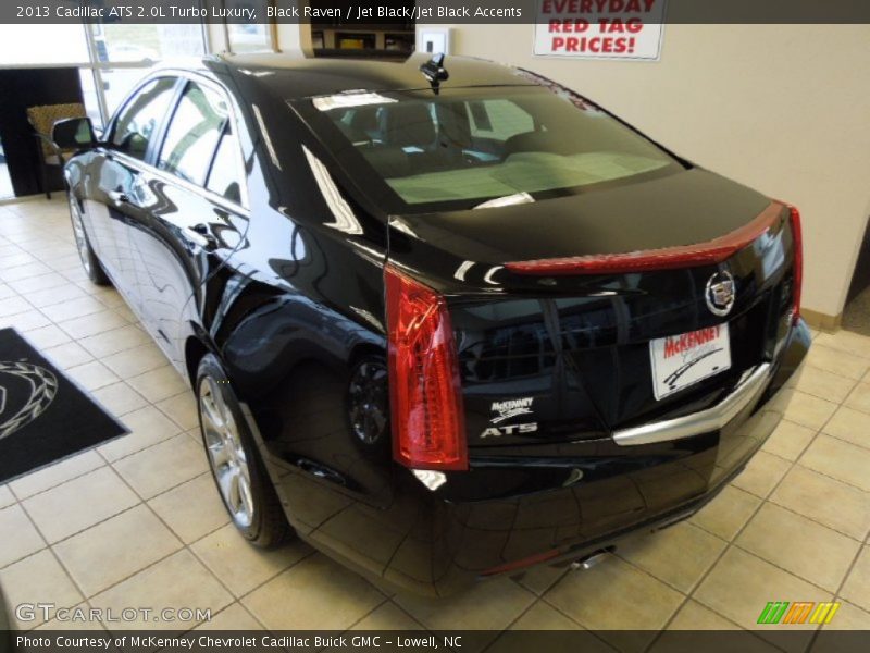 Black Raven / Jet Black/Jet Black Accents 2013 Cadillac ATS 2.0L Turbo Luxury