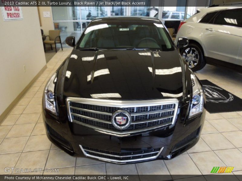 Black Raven / Jet Black/Jet Black Accents 2013 Cadillac ATS 2.0L Turbo Luxury