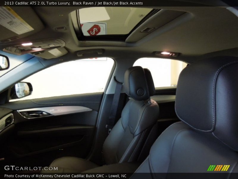 Black Raven / Jet Black/Jet Black Accents 2013 Cadillac ATS 2.0L Turbo Luxury