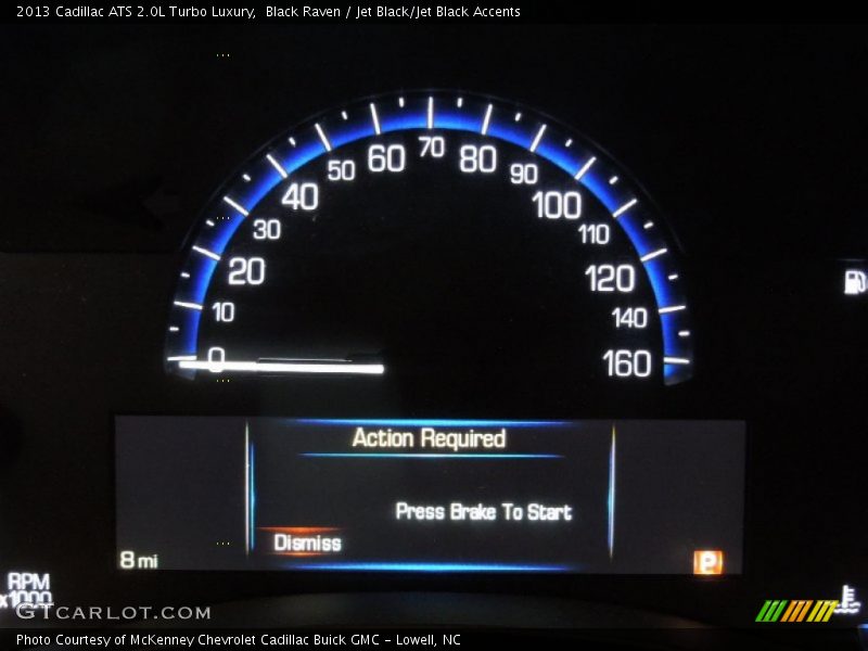 Black Raven / Jet Black/Jet Black Accents 2013 Cadillac ATS 2.0L Turbo Luxury