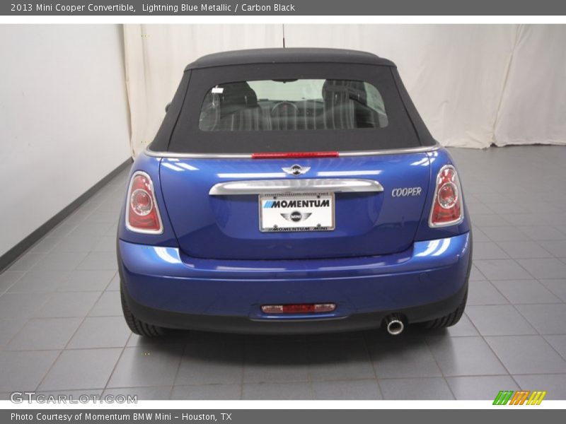 Lightning Blue Metallic / Carbon Black 2013 Mini Cooper Convertible