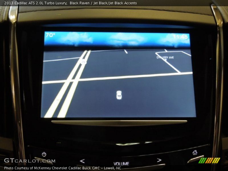 Black Raven / Jet Black/Jet Black Accents 2013 Cadillac ATS 2.0L Turbo Luxury