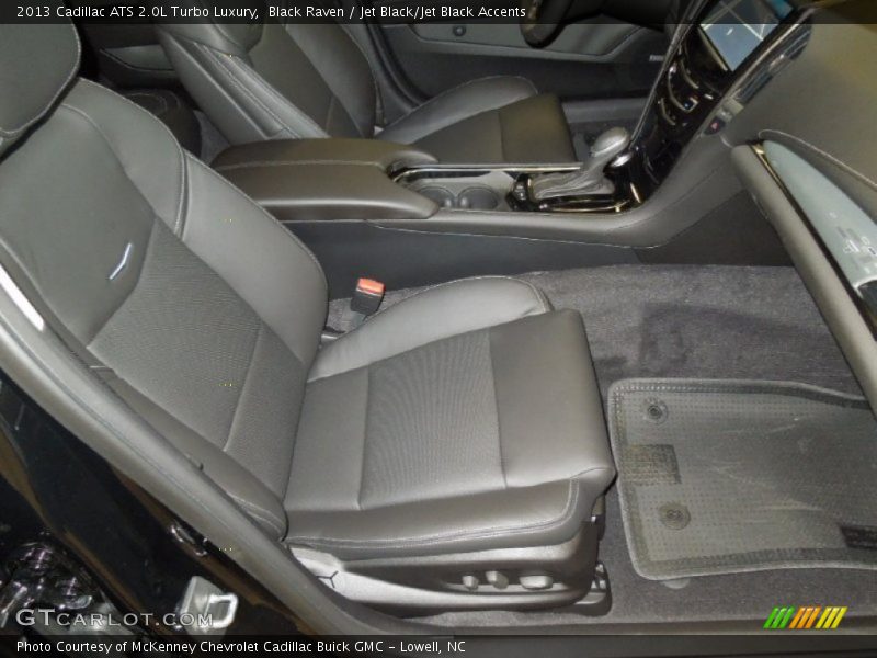 Black Raven / Jet Black/Jet Black Accents 2013 Cadillac ATS 2.0L Turbo Luxury