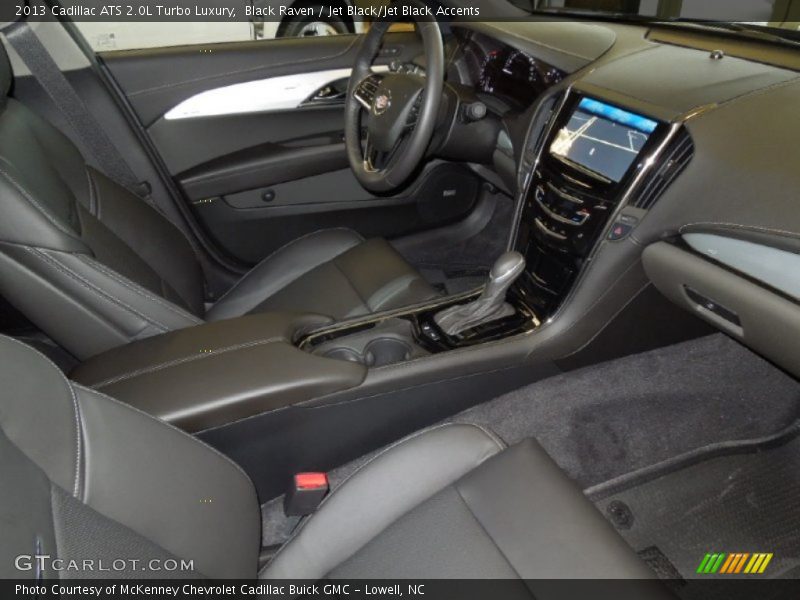 Black Raven / Jet Black/Jet Black Accents 2013 Cadillac ATS 2.0L Turbo Luxury