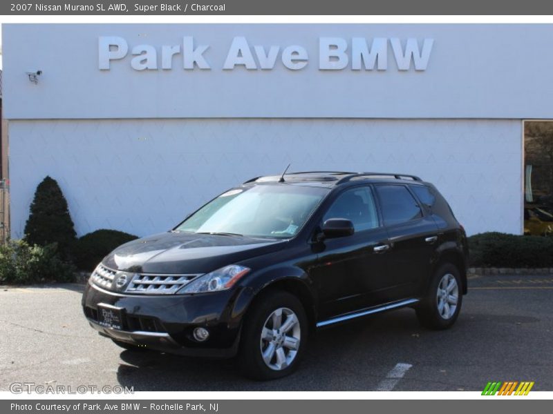 Super Black / Charcoal 2007 Nissan Murano SL AWD