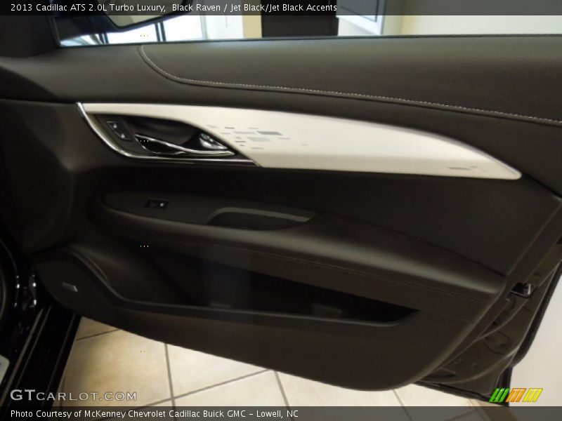 Black Raven / Jet Black/Jet Black Accents 2013 Cadillac ATS 2.0L Turbo Luxury