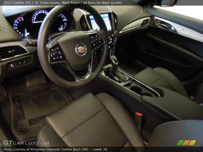 Jet Black/Jet Black Accents Interior - 2013 ATS 2.0L Turbo Luxury 