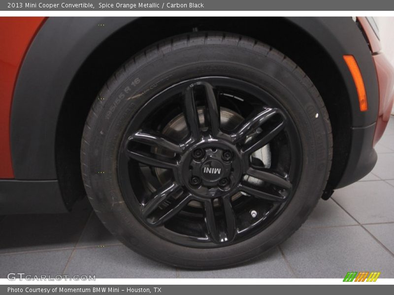 Spice Orange Metallic / Carbon Black 2013 Mini Cooper Convertible