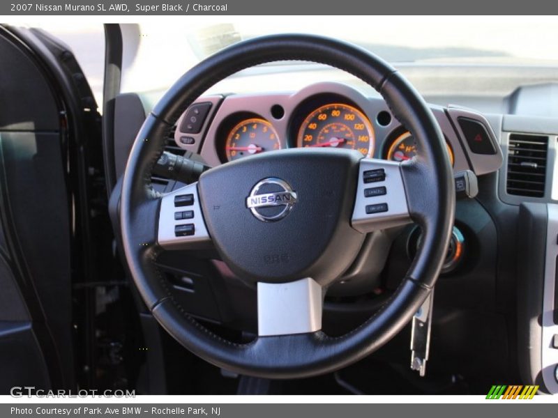 Super Black / Charcoal 2007 Nissan Murano SL AWD