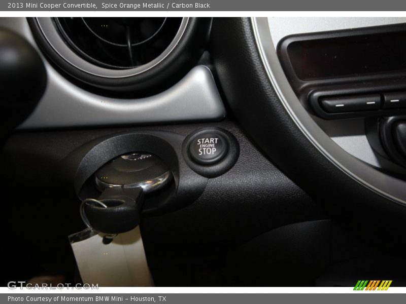 Spice Orange Metallic / Carbon Black 2013 Mini Cooper Convertible