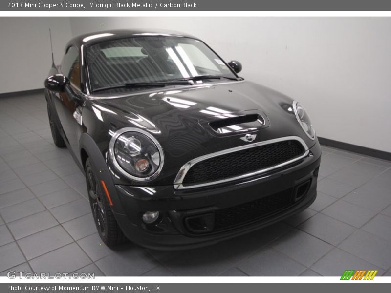 Midnight Black Metallic / Carbon Black 2013 Mini Cooper S Coupe