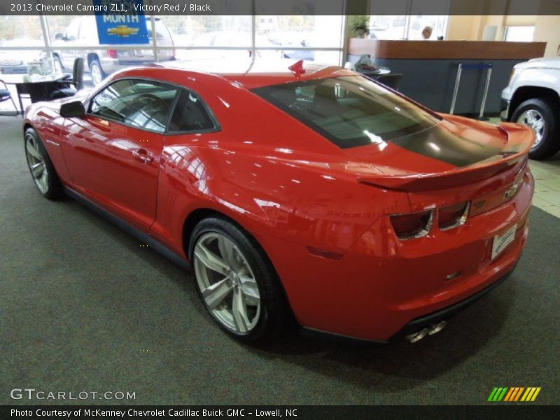 Victory Red / Black 2013 Chevrolet Camaro ZL1