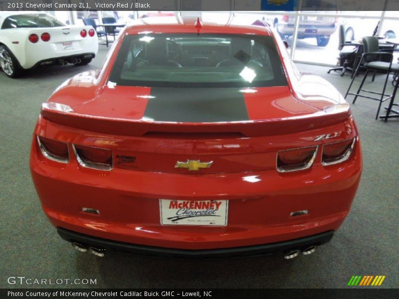 Victory Red / Black 2013 Chevrolet Camaro ZL1
