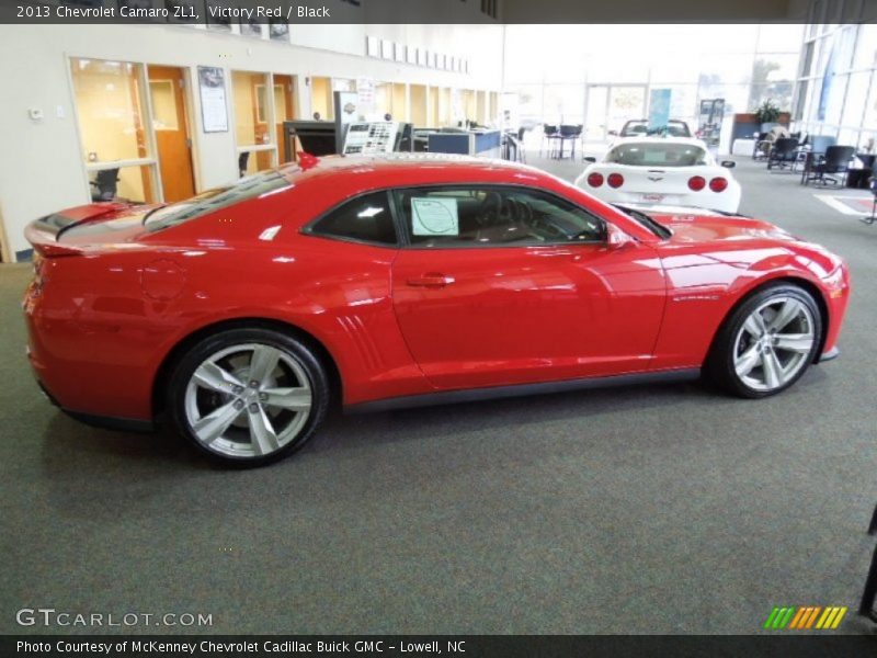 Victory Red / Black 2013 Chevrolet Camaro ZL1