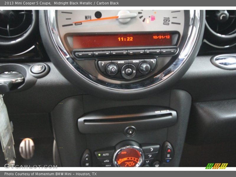 Midnight Black Metallic / Carbon Black 2013 Mini Cooper S Coupe