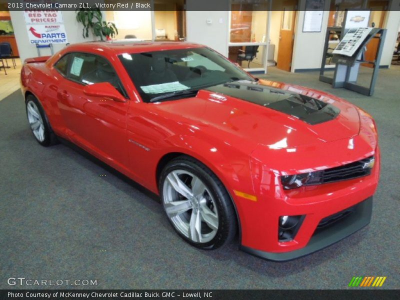 Front 3/4 View of 2013 Camaro ZL1